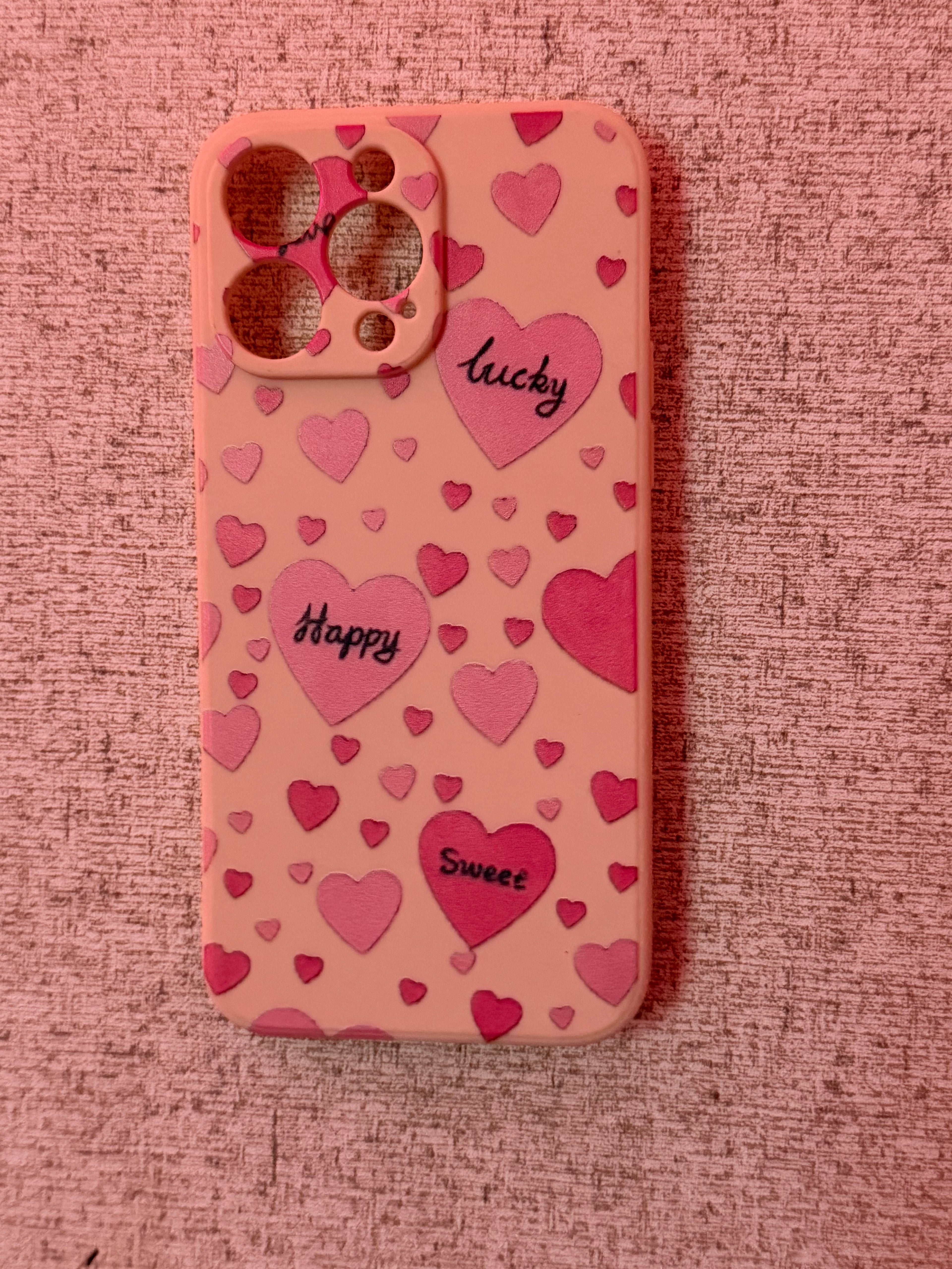 Sweet Hearts Pink Case 💗 Phone Case